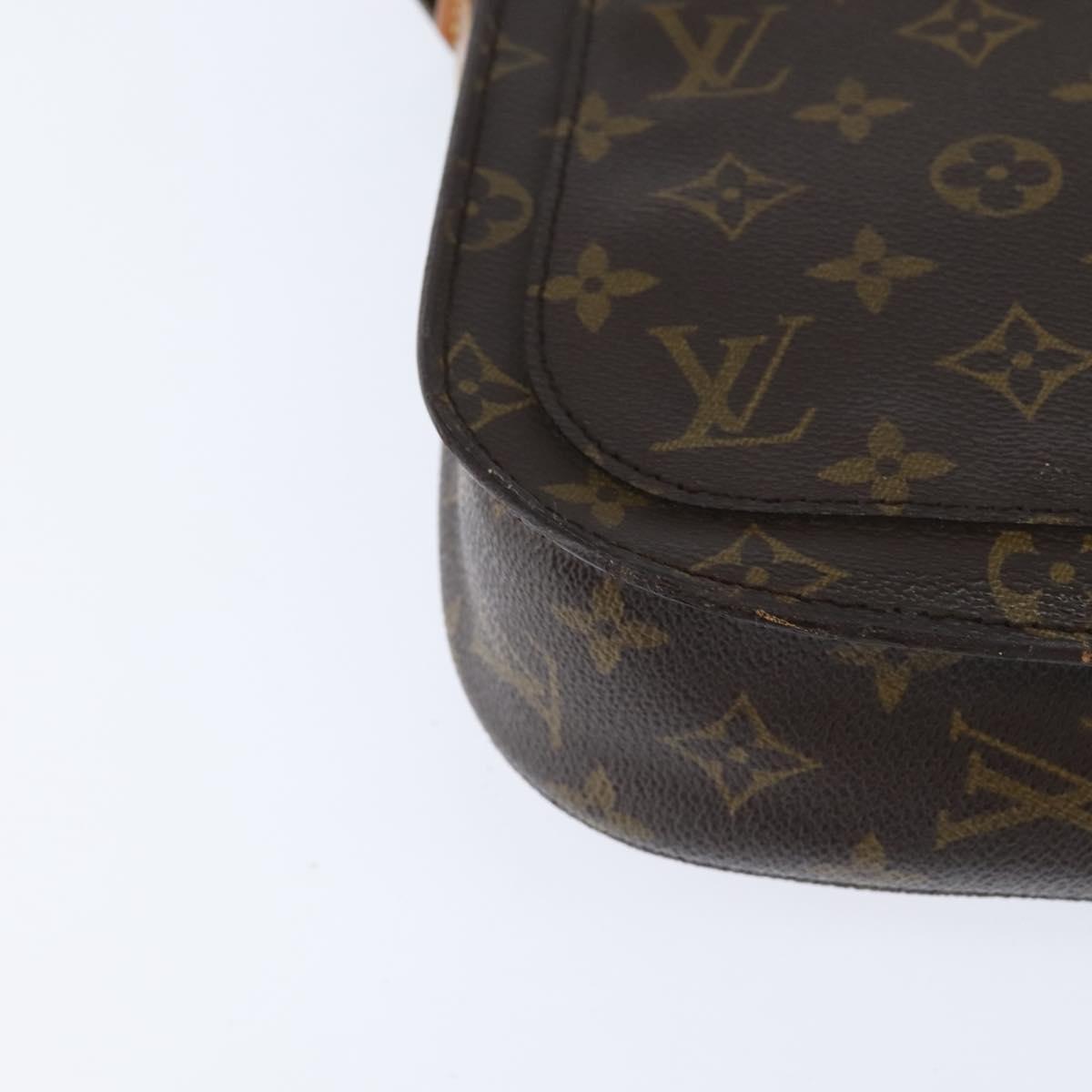 LOUIS VUITTON Monogram Saint Cloud GM Shoulder Bag M51242 LV Auth 150422