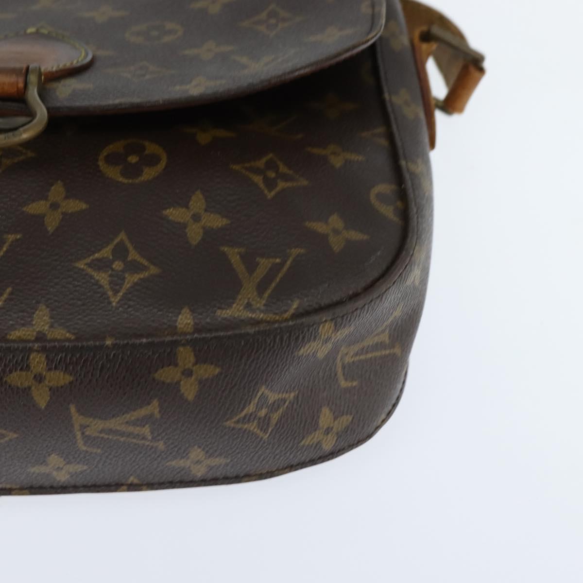 LOUIS VUITTON Monogram Saint Cloud GM Shoulder Bag M51242 LV Auth 150423