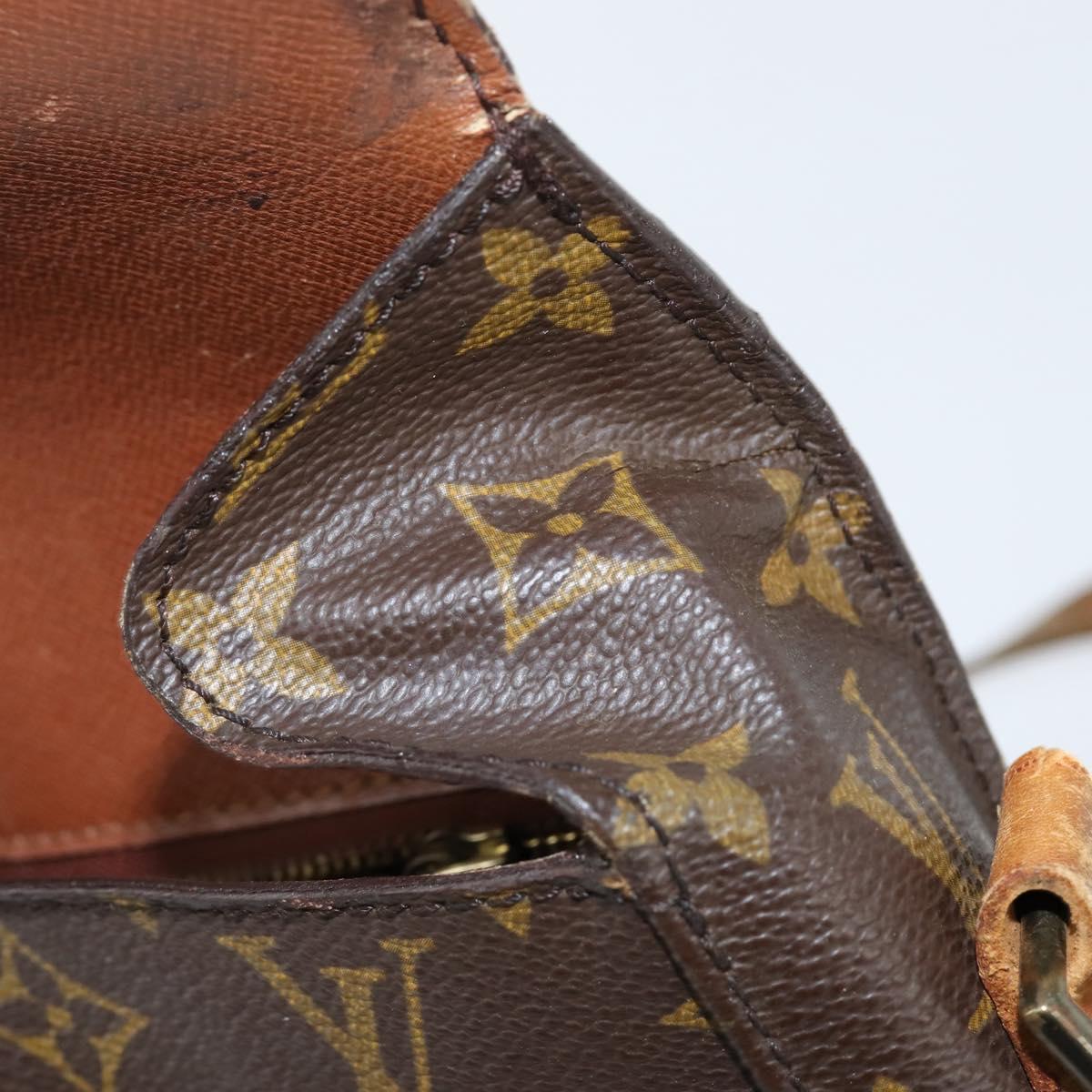 LOUIS VUITTON Monogram Saint Cloud GM Shoulder Bag M51242 LV Auth 150423