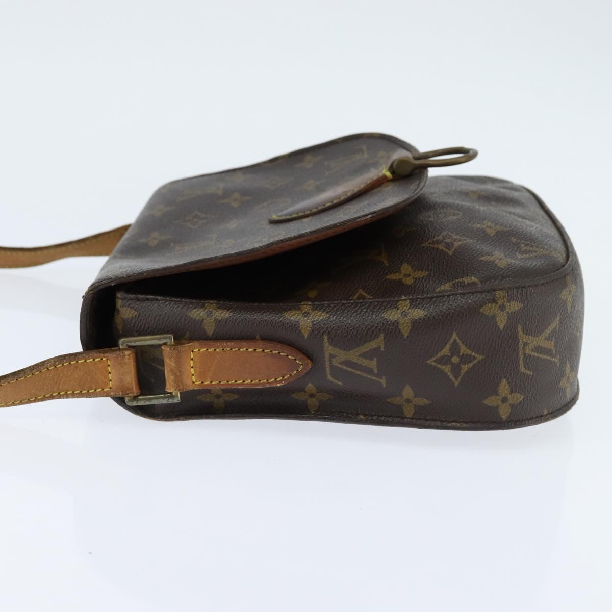 LOUIS VUITTON Monogram Saint Cloud GM Shoulder Bag M51242 LV Auth 150423