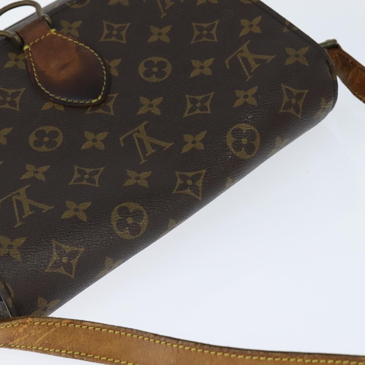 LOUIS VUITTON Monogram Saint Cloud GM Shoulder Bag M51242 LV Auth 150423
