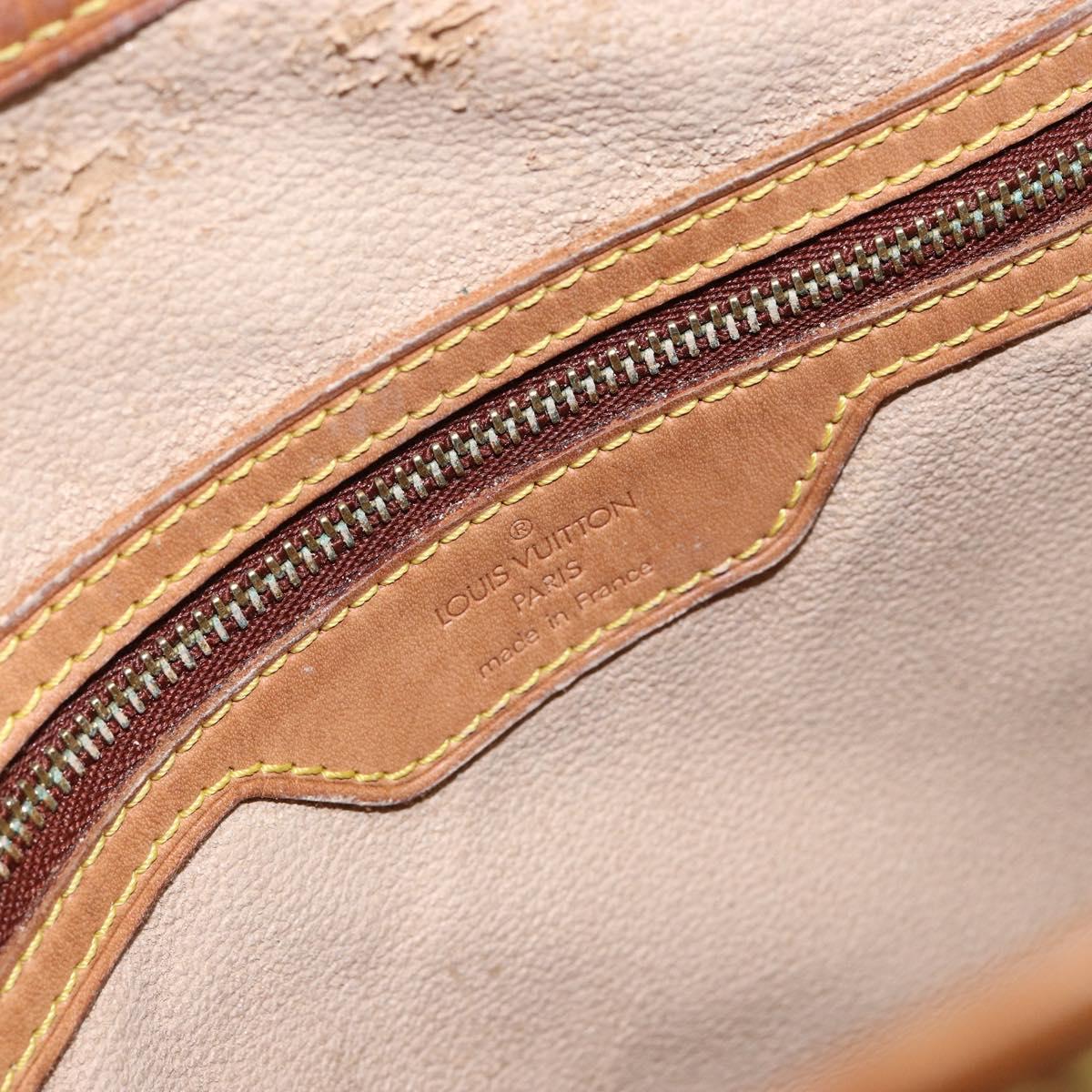 LOUIS VUITTON Monogram Bucket GM Shoulder Bag M42236 LV Auth 150424