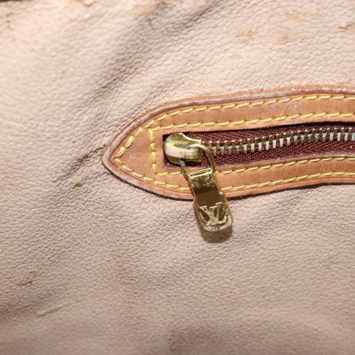 LOUIS VUITTON Monogram Bucket GM Shoulder Bag M42236 LV Auth 150424