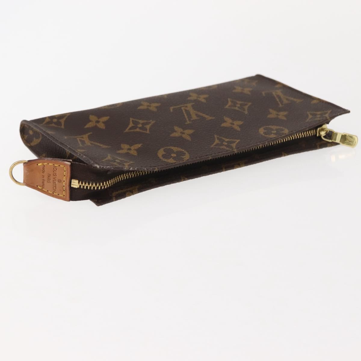 LOUIS VUITTON Monogram Bucket GM Accessory Pouch LV Auth 150425