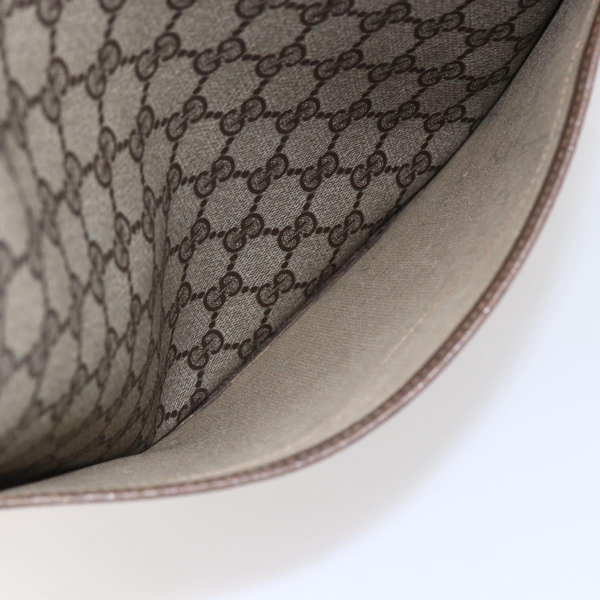 GUCCI GG Supreme Web Sherry Line Tote Bag PVC Beige Red 40 02 003 Auth 150427