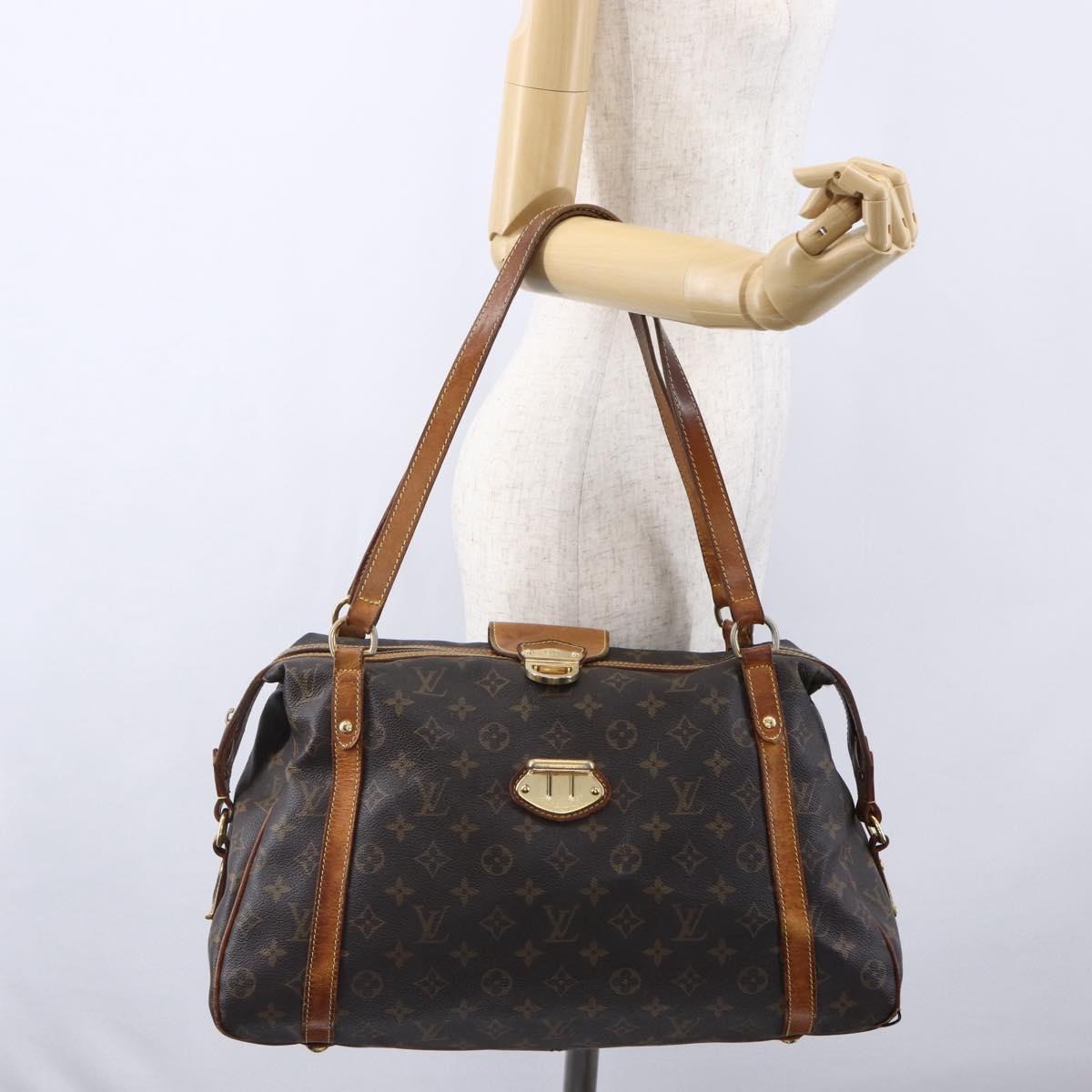 LOUIS VUITTON Monogram Stresa PM Tote Bag N42220 LV Auth 150437