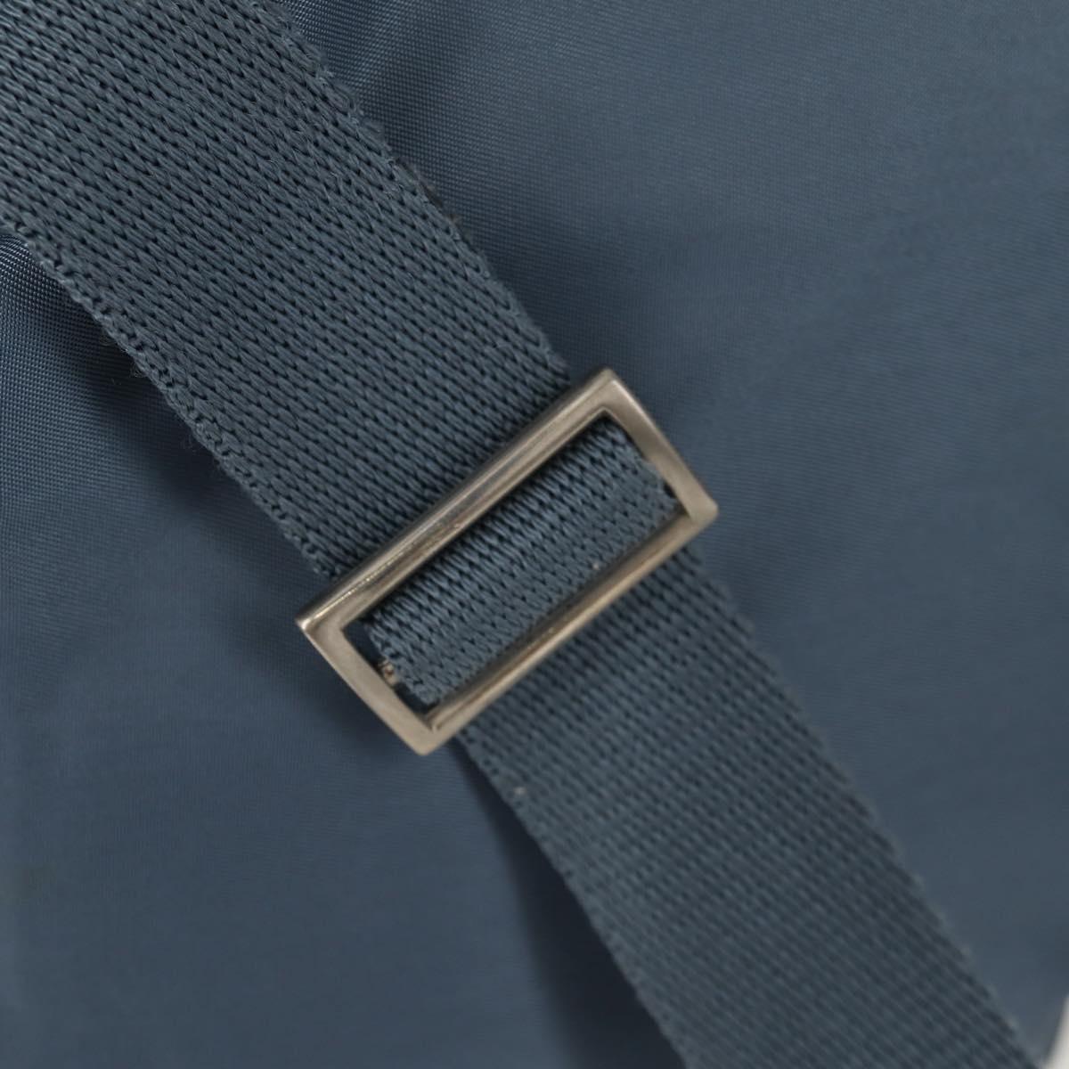 PRADA Backpack Nylon Light Blue Auth 150441