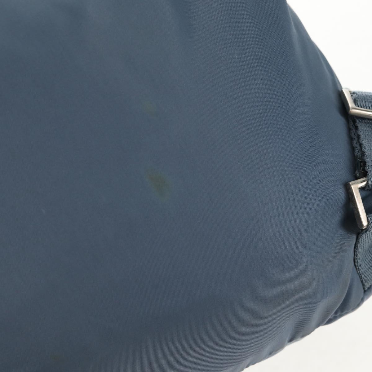 PRADA Backpack Nylon Light Blue Auth 150441