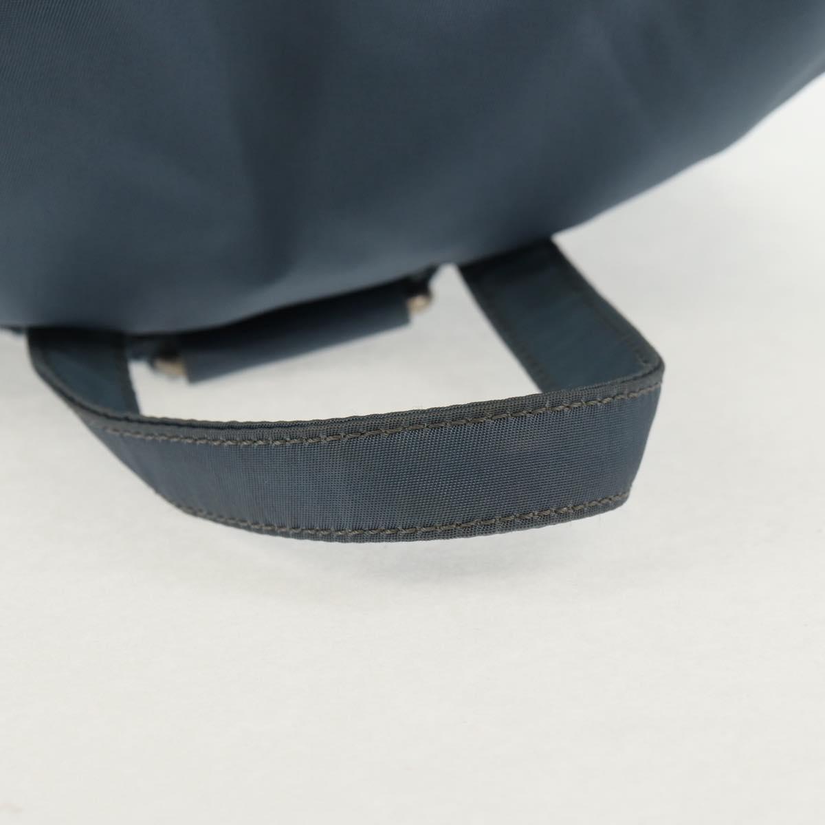 PRADA Backpack Nylon Light Blue Auth 150441