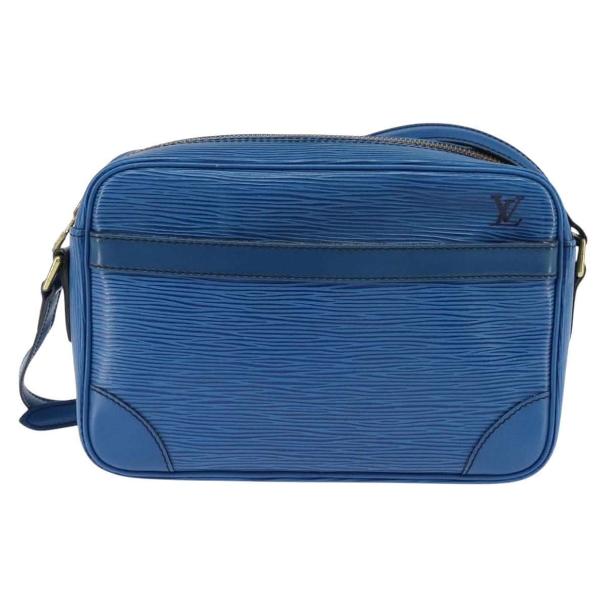 LOUIS VUITTON Epi Trocadero 23 Shoulder Bag Blue M52305 LV Auth 150452