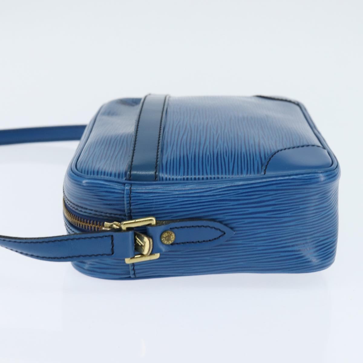 LOUIS VUITTON Epi Trocadero 23 Shoulder Bag Blue M52305 LV Auth 150452