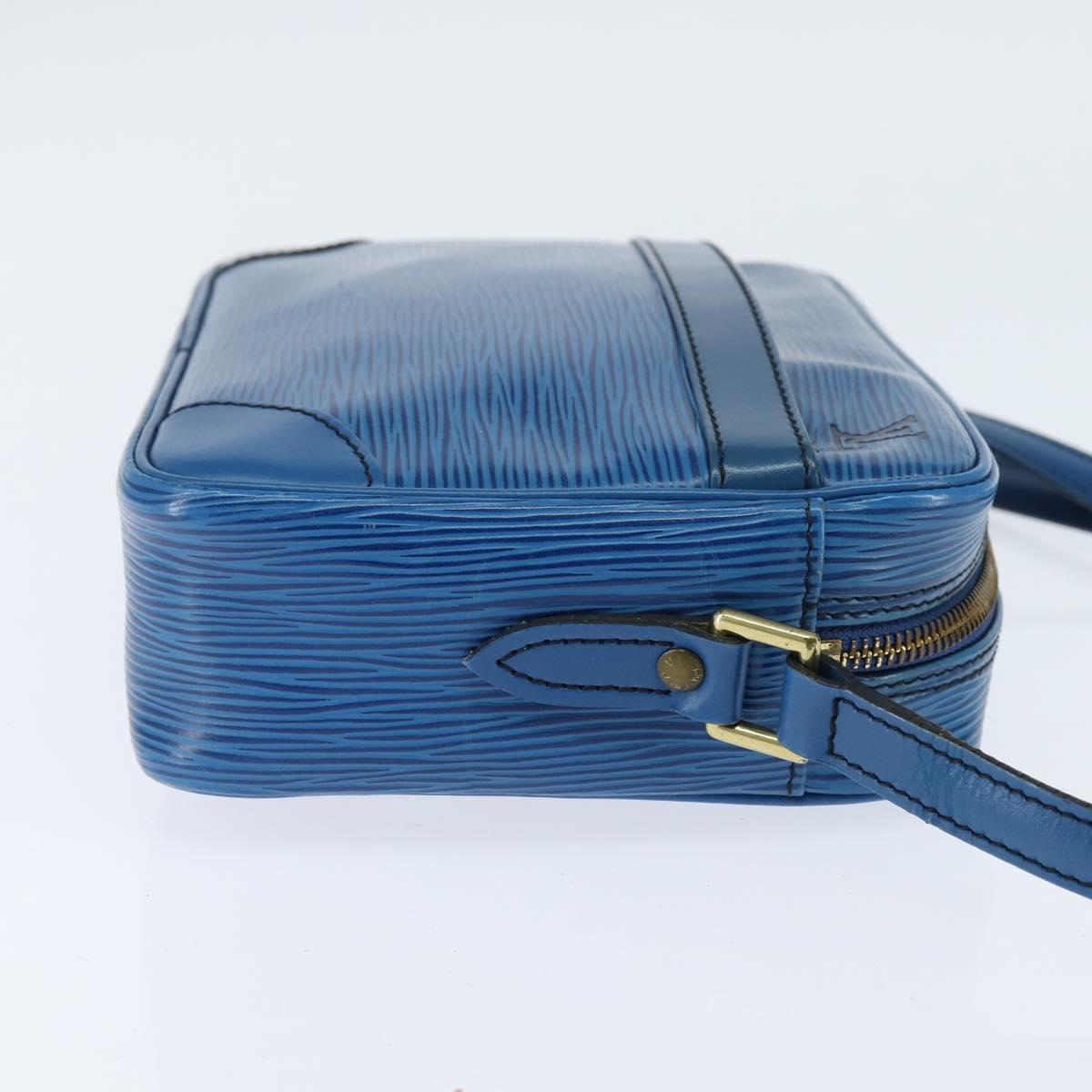 LOUIS VUITTON Epi Trocadero 23 Shoulder Bag Blue M52305 LV Auth 150452