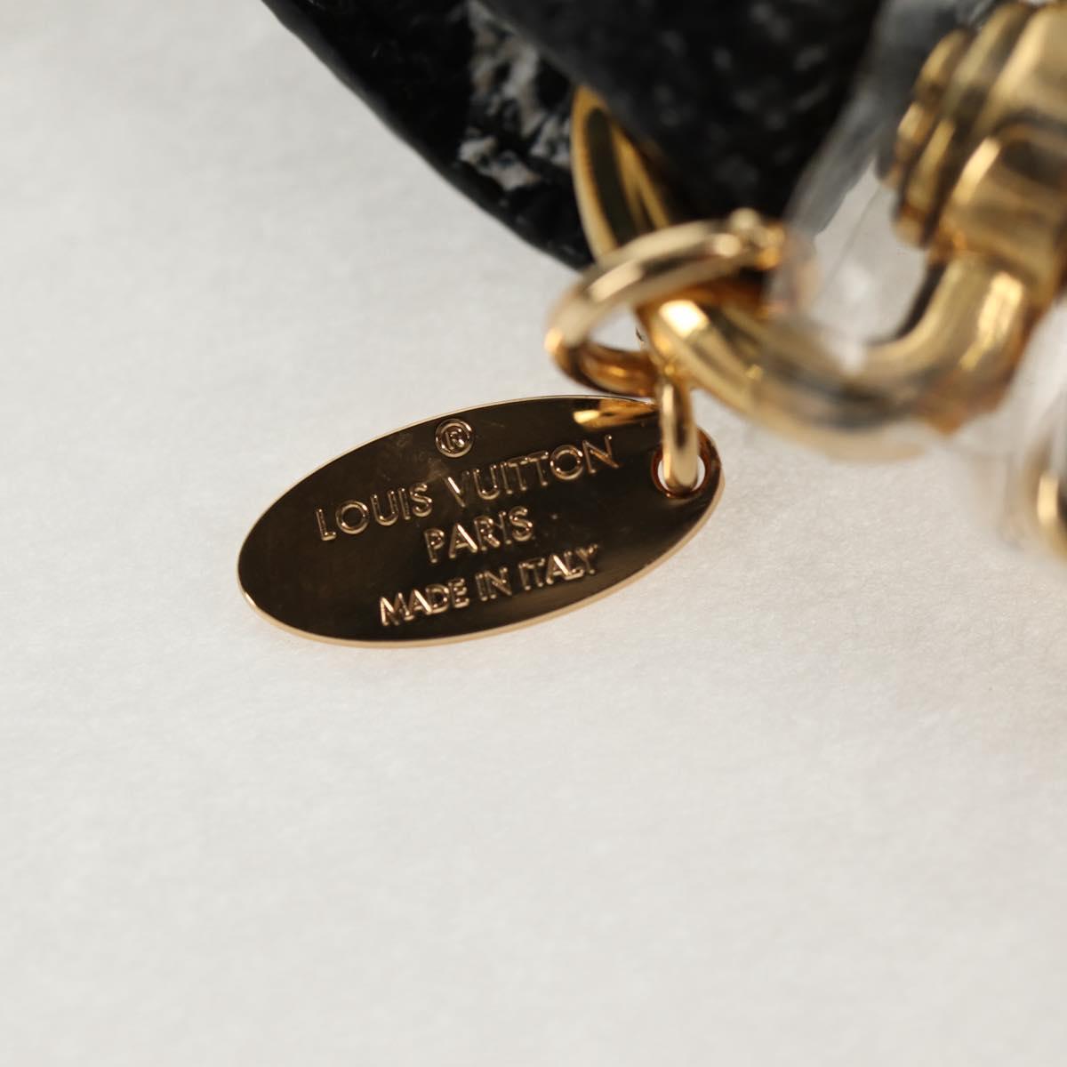 LOUIS VUITTON Catgram Flying Cat Bijoux Sac metal Gold MP2284 LV Auth 150470M