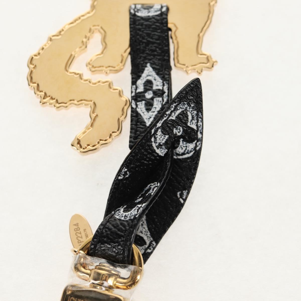 LOUIS VUITTON Catgram Flying Cat Bijoux Sac metal Gold MP2284 LV Auth 150470M