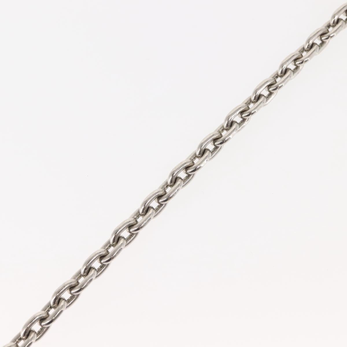 LOUIS VUITTON Chainne Anneau Cles Key Holder metal Silver M65076 LV Auth 150472