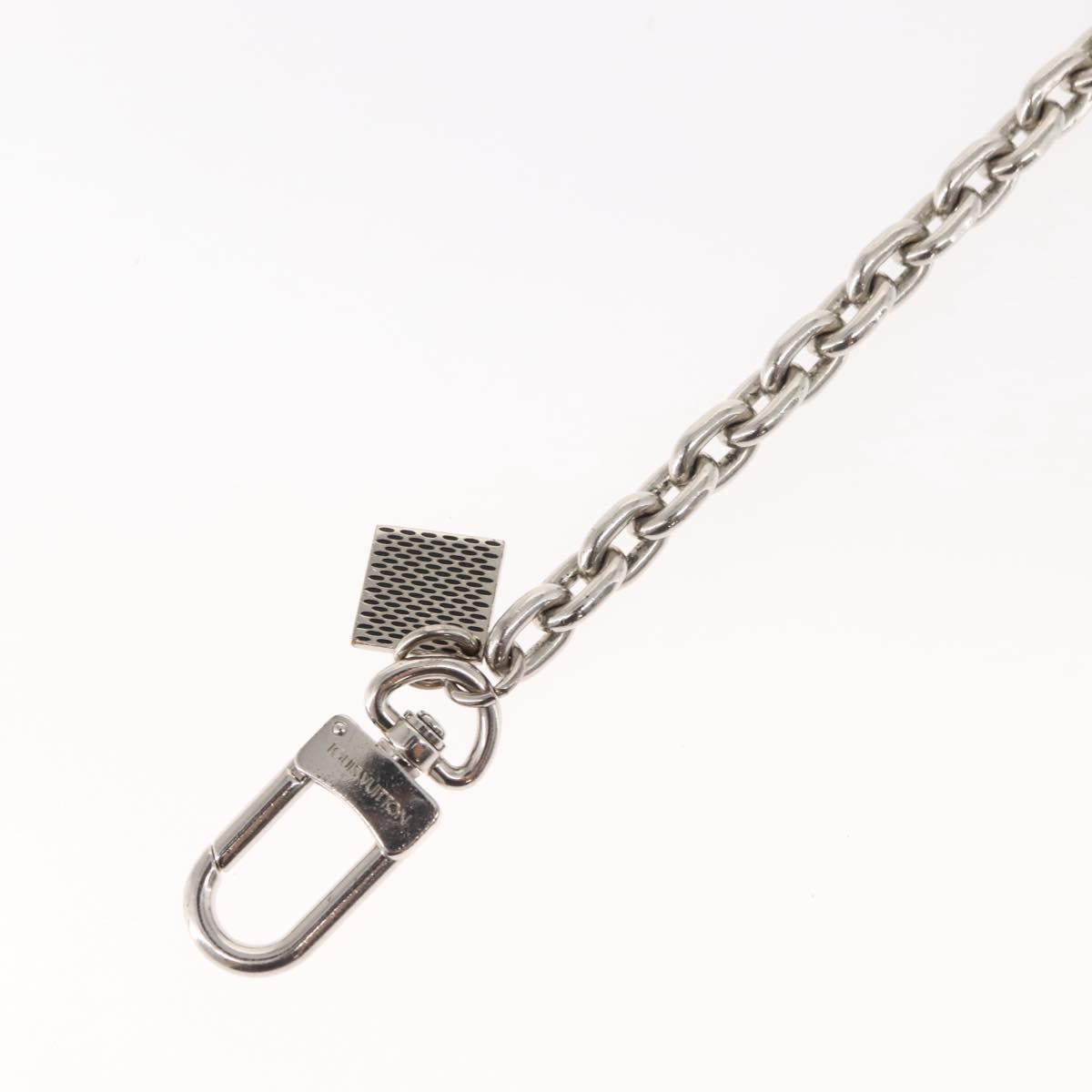 LOUIS VUITTON Chainne Anneau Cles Key Holder metal Silver M65076 LV Auth 150472