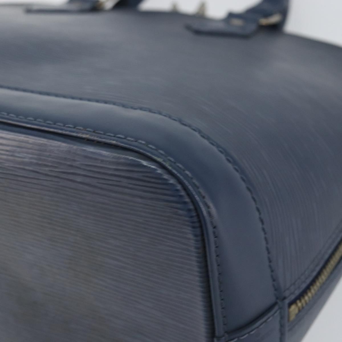 LOUIS VUITTON Epi Alma Hand Bag Myrtille M5214G LV Auth 150503