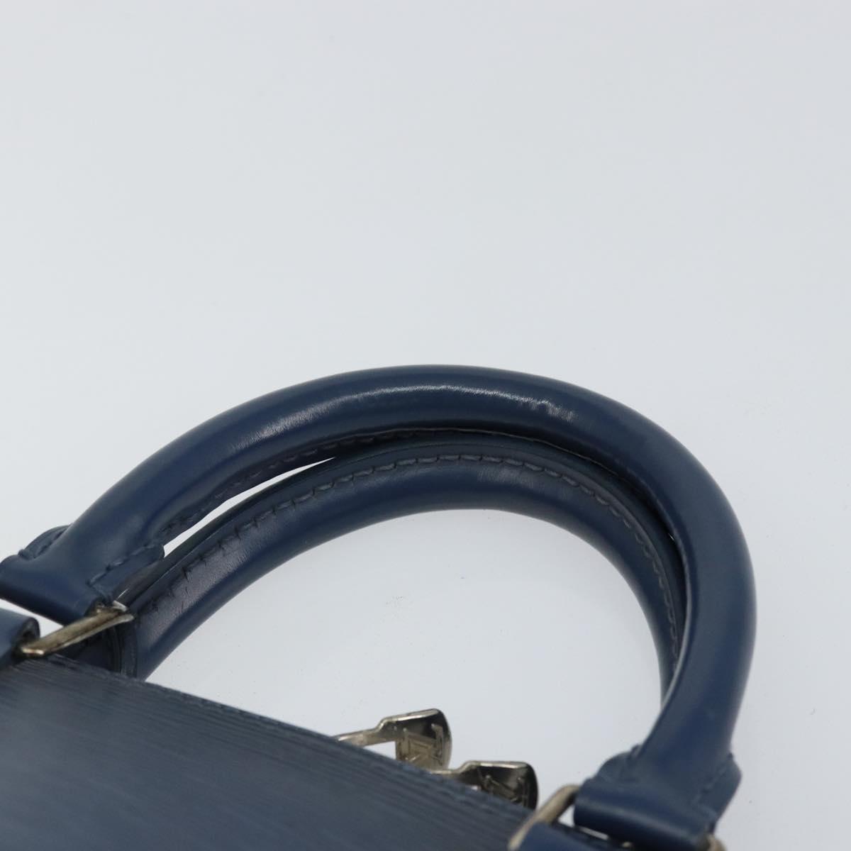 LOUIS VUITTON Epi Alma Hand Bag Myrtille M5214G LV Auth 150503