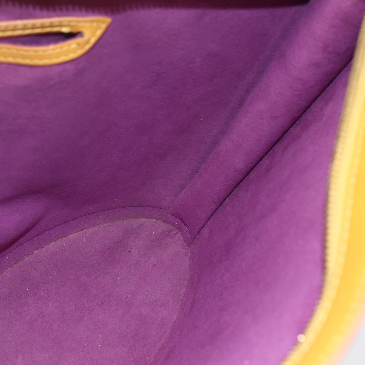 LOUIS VUITTON Epi Saint Jacques Hand Bag Yellow M52279 LV Auth 150504