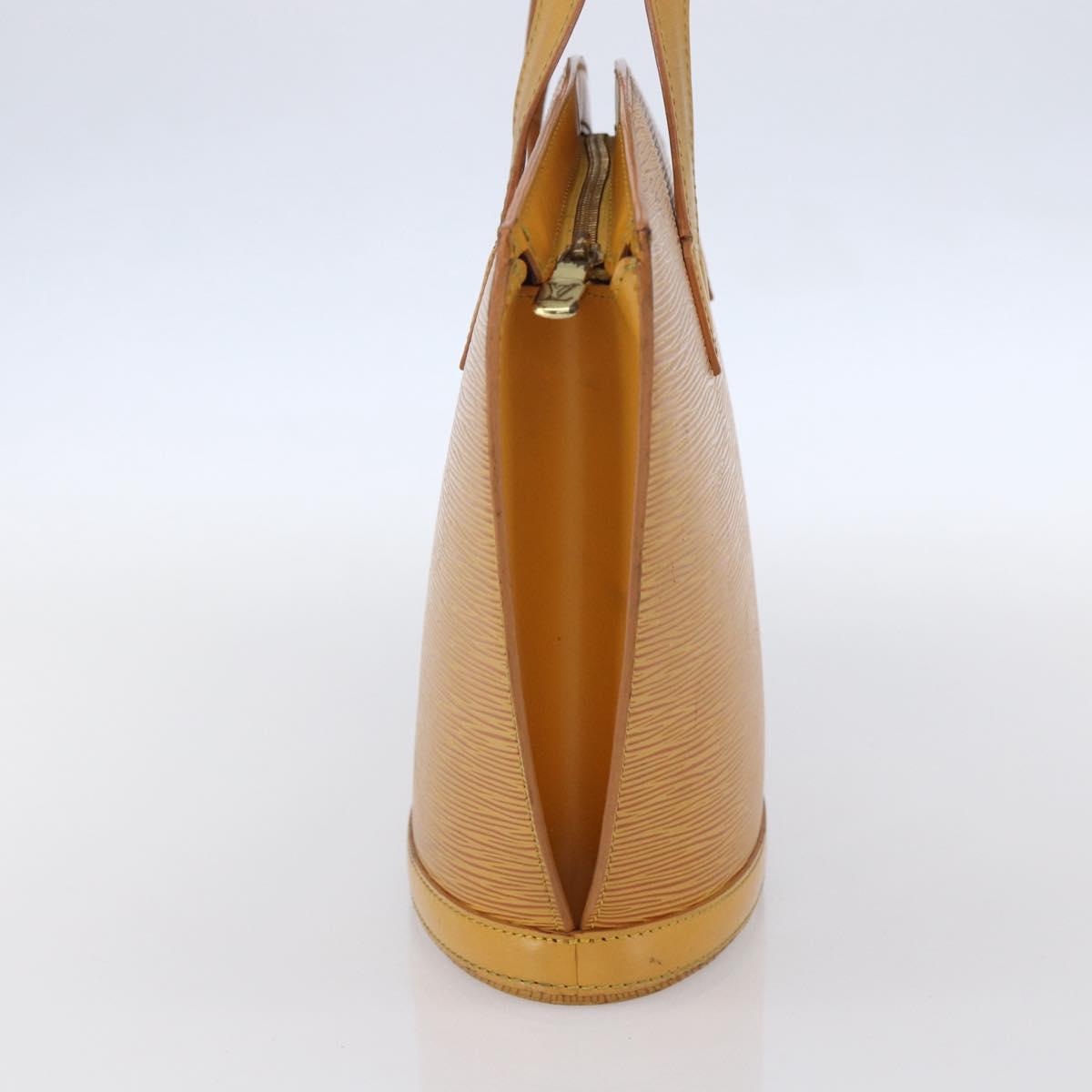LOUIS VUITTON Epi Saint Jacques Hand Bag Yellow M52279 LV Auth 150504