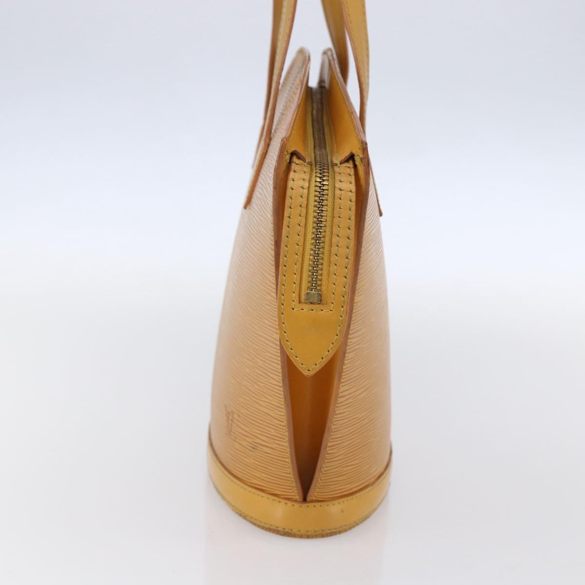 LOUIS VUITTON Epi Saint Jacques Hand Bag Yellow M52279 LV Auth 150504