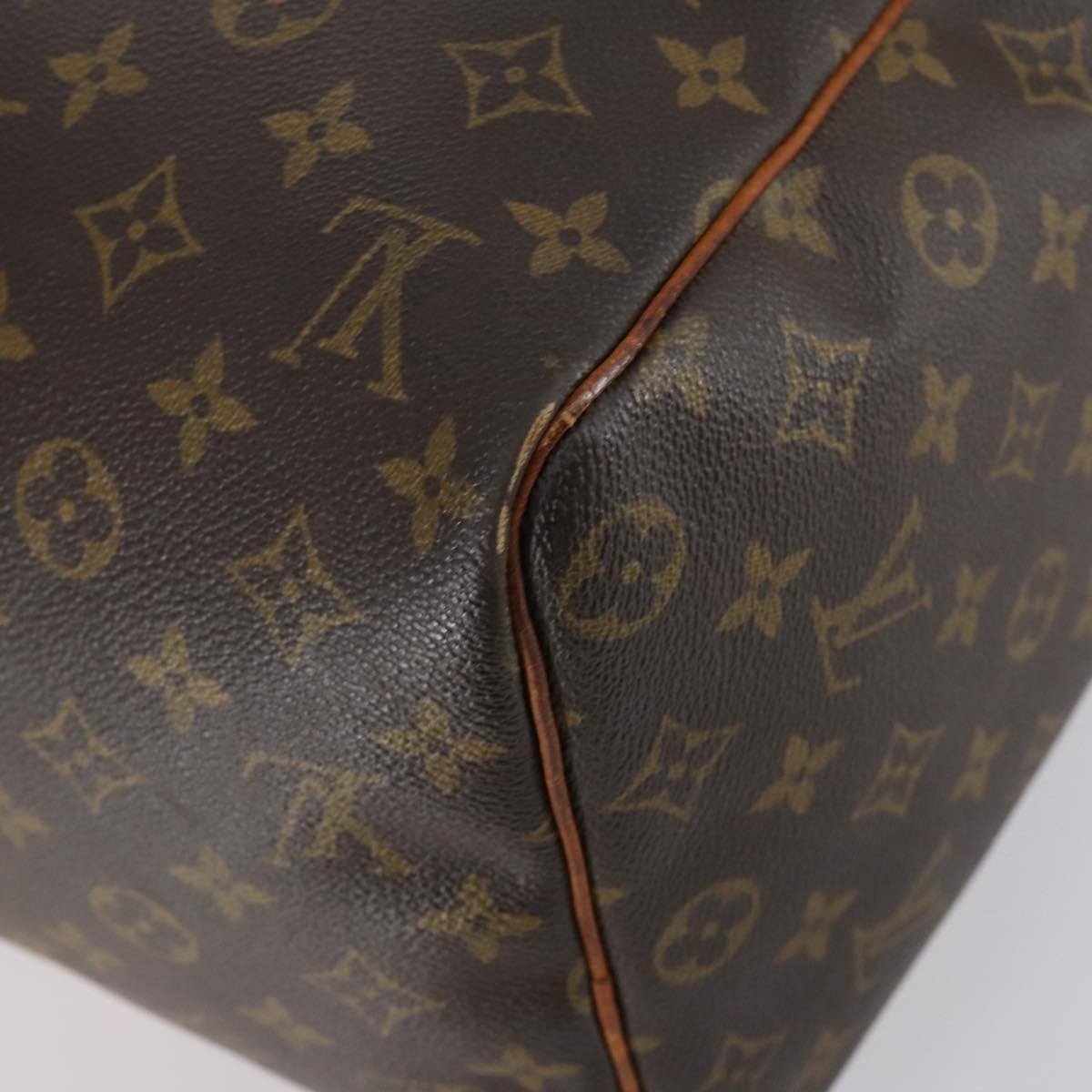 LOUIS VUITTON Monogram Keepall 45 Boston Bag M41428 LV Auth 150505