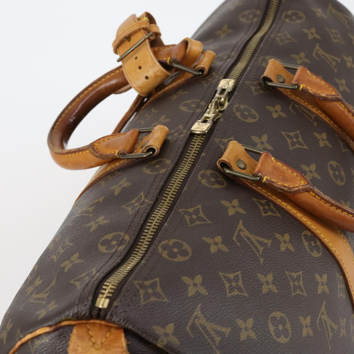 LOUIS VUITTON Monogram Keepall 45 Boston Bag M41428 LV Auth 150505