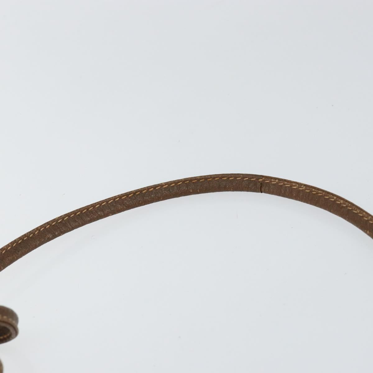 GUCCI GG Supreme Web Sherry Line Shoulder Bag PVC Beige Red Green Auth 150518