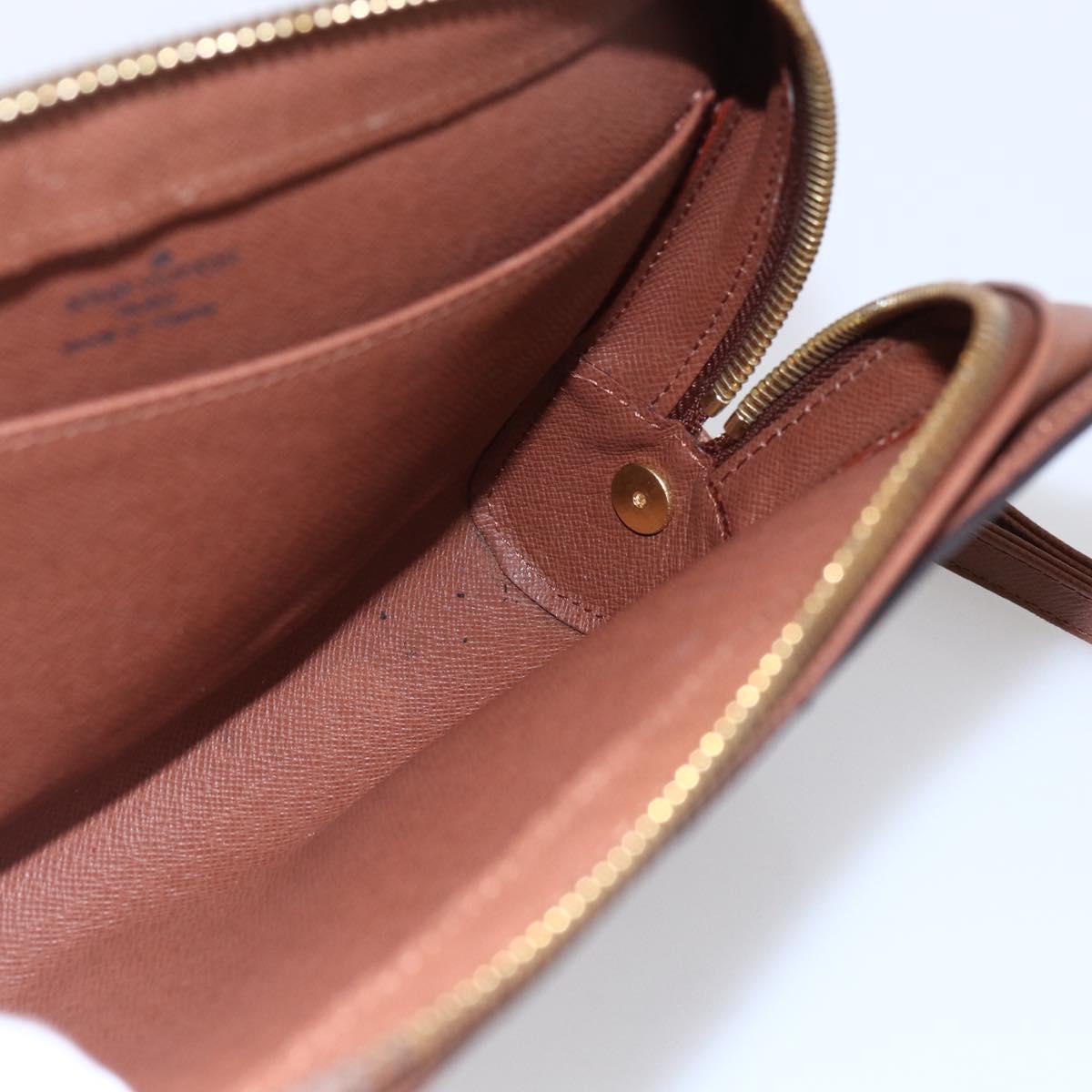 LOUIS VUITTON Monogram Orsay Clutch Bag M51790 LV Auth 150526