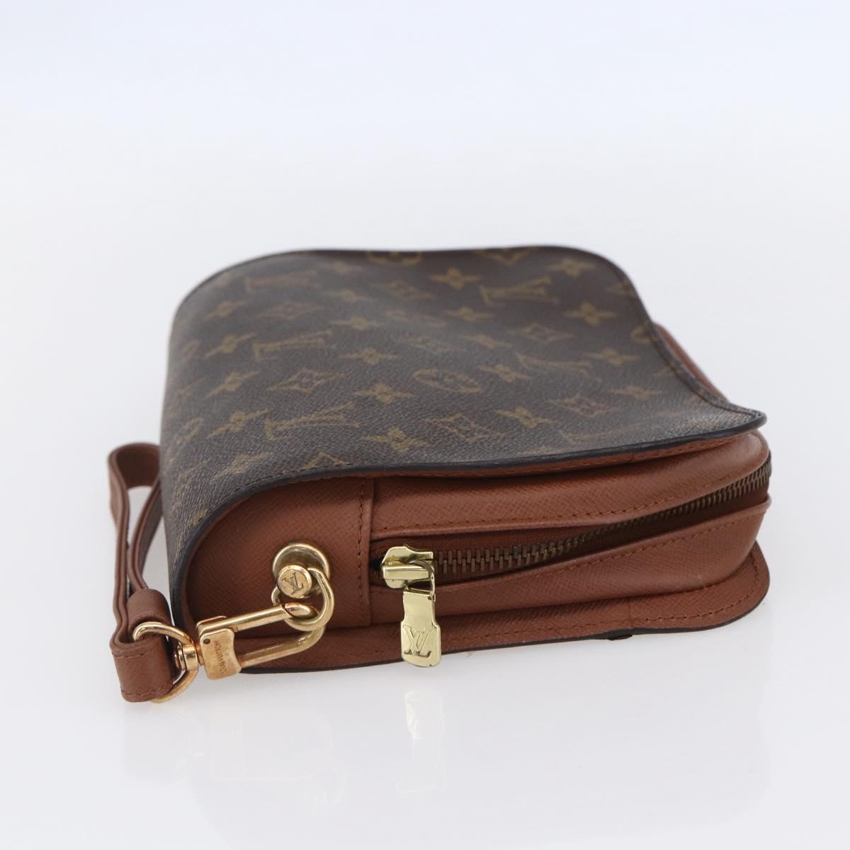 LOUIS VUITTON Monogram Orsay Clutch Bag M51790 LV Auth 150526