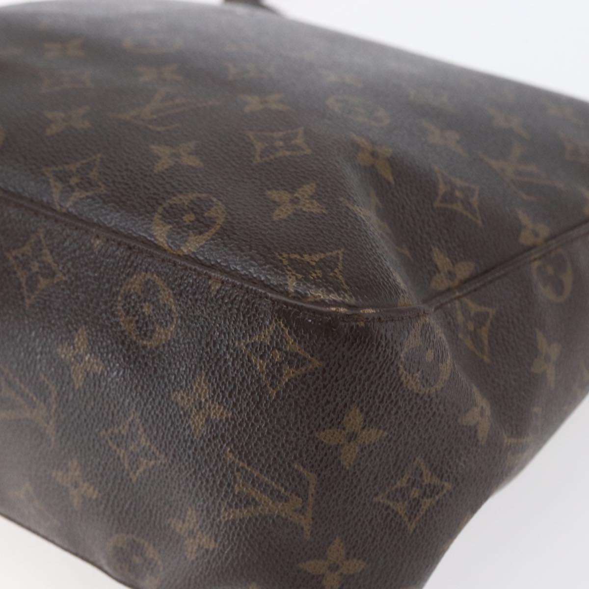 LOUIS VUITTON Monogram Looping GM Shoulder Bag M51145 LV Auth 150539