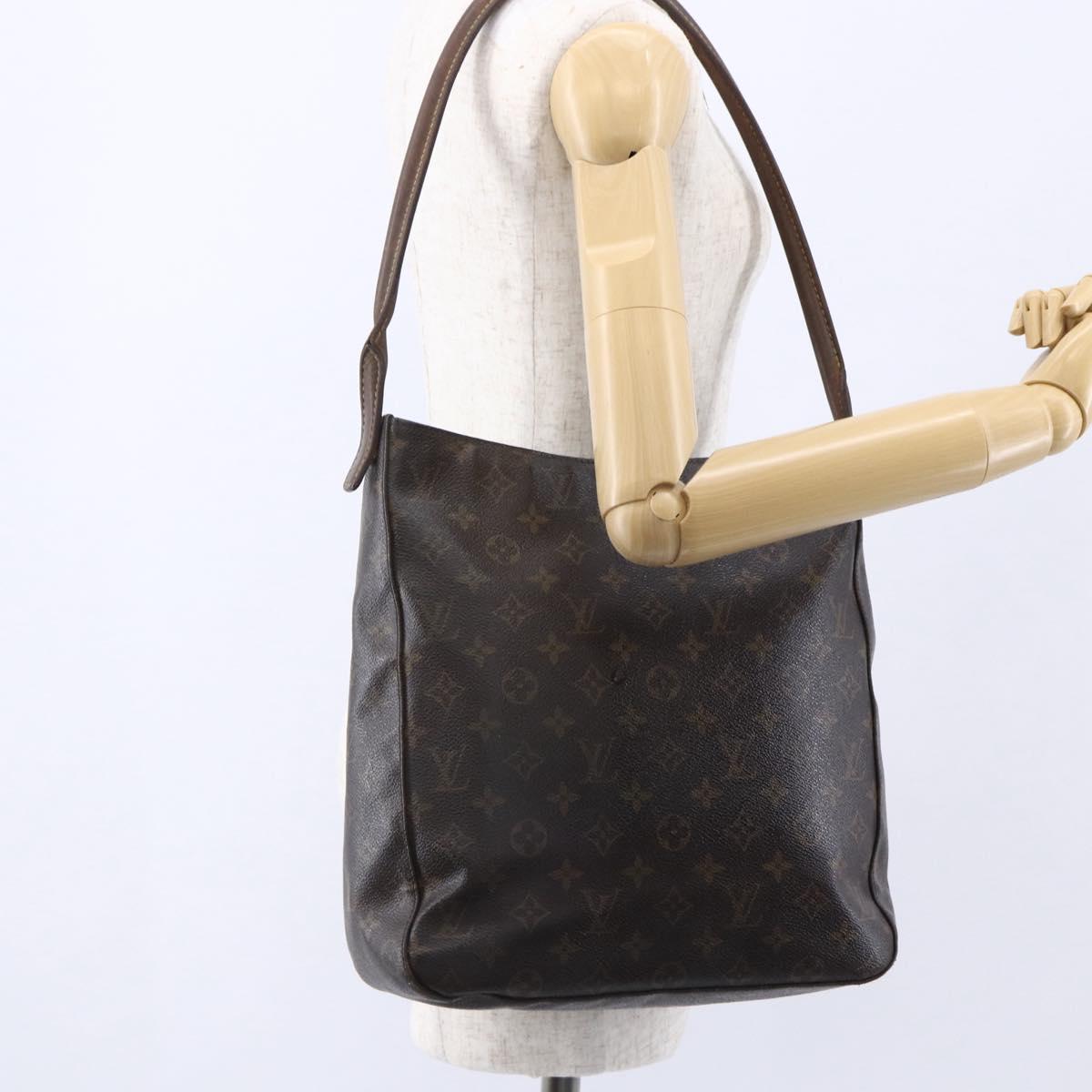 LOUIS VUITTON Monogram Looping GM Shoulder Bag M51145 LV Auth 150539