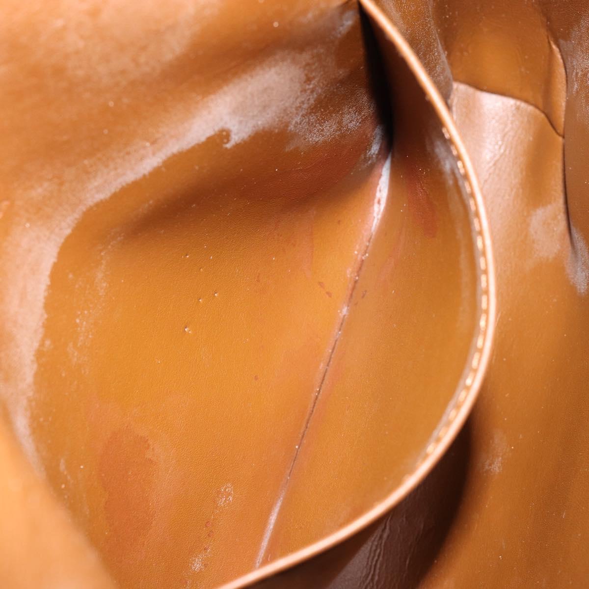 LOUIS VUITTON Monogram Vernis Thompson Street Bag Bronze M91124 LV Auth 150557