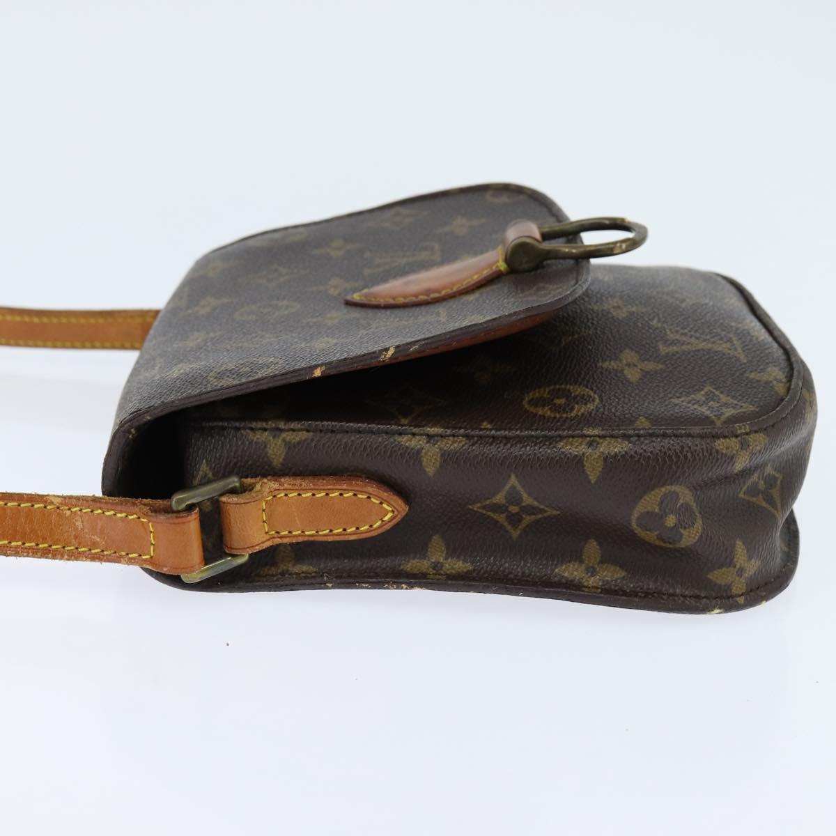 LOUIS VUITTON Monogram Saint Cloud MM Shoulder Bag M51243 LV Auth 150559