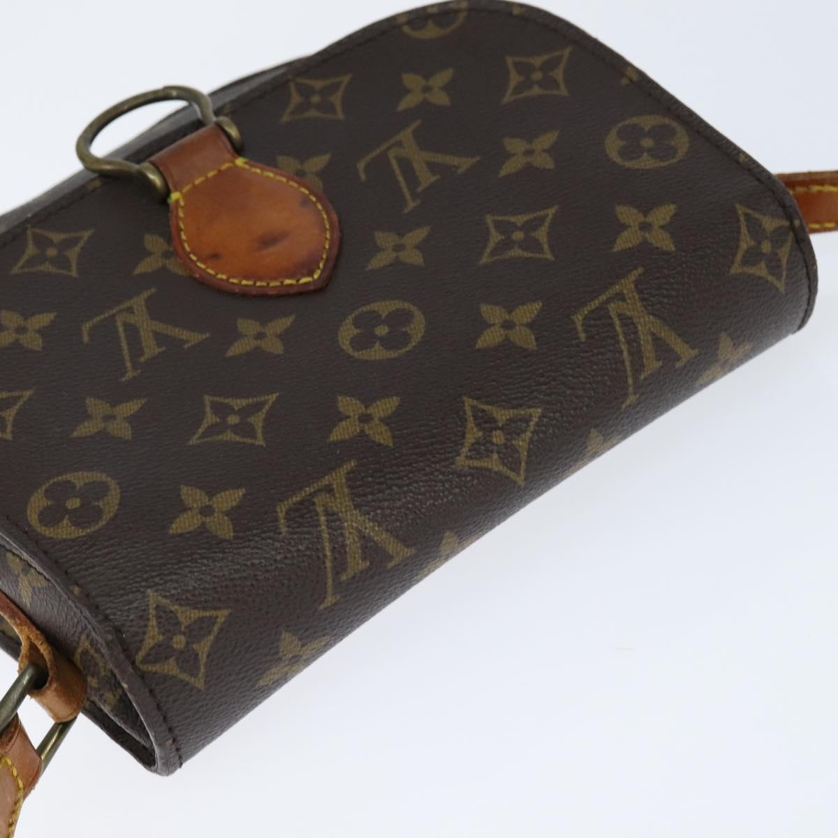 LOUIS VUITTON Monogram Saint Cloud MM Shoulder Bag M51243 LV Auth 150559