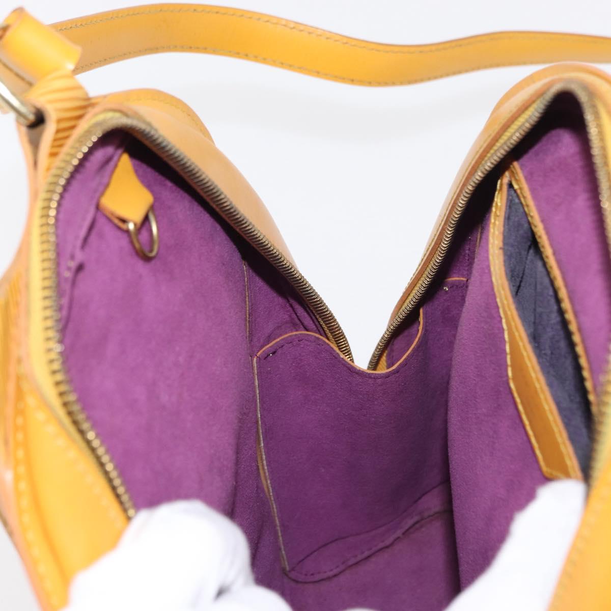 LOUIS VUITTON Epi Mabillon Backpack Yellow M52239 LV Auth 150563