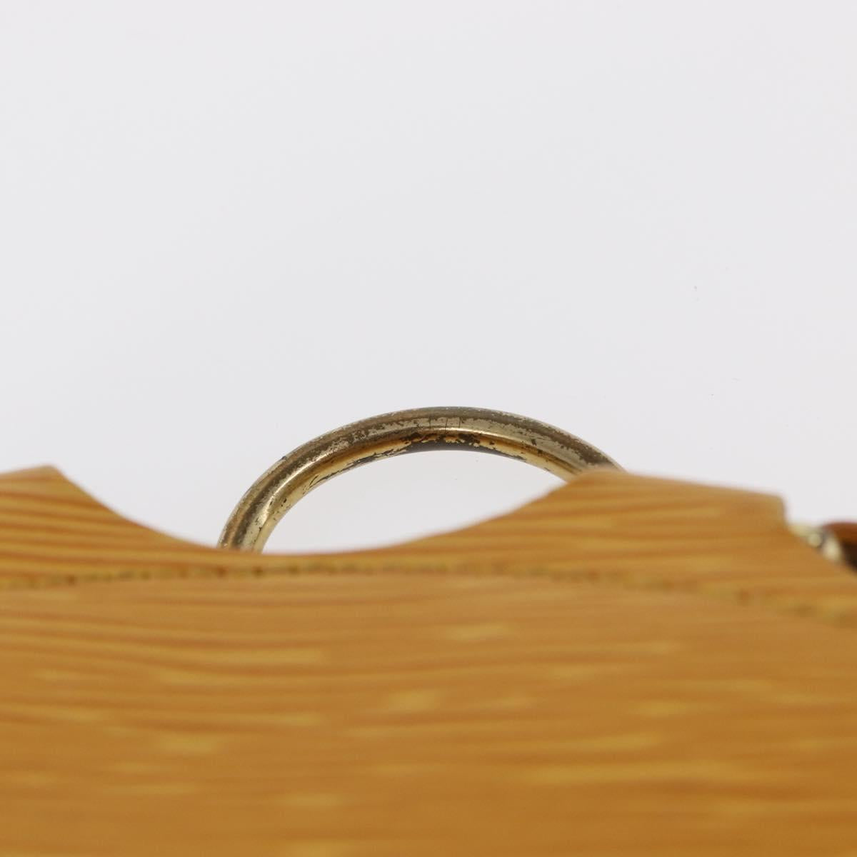 LOUIS VUITTON Epi Mabillon Backpack Yellow M52239 LV Auth 150563