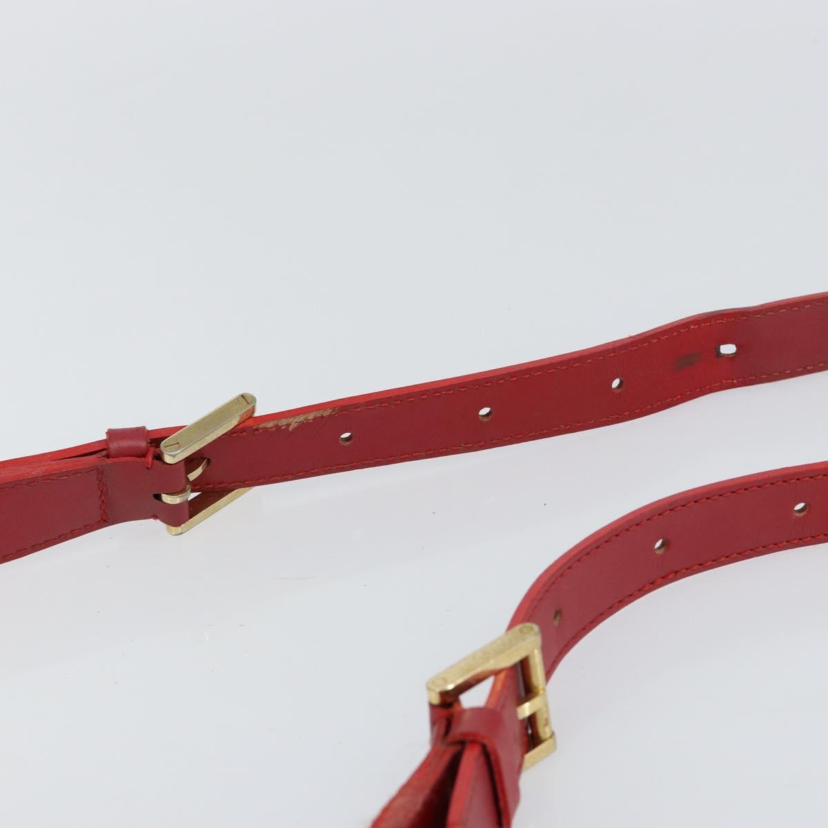 LOUIS VUITTON Epi Mandala MM Shoulder Bag Red M5889E LV Auth 150564