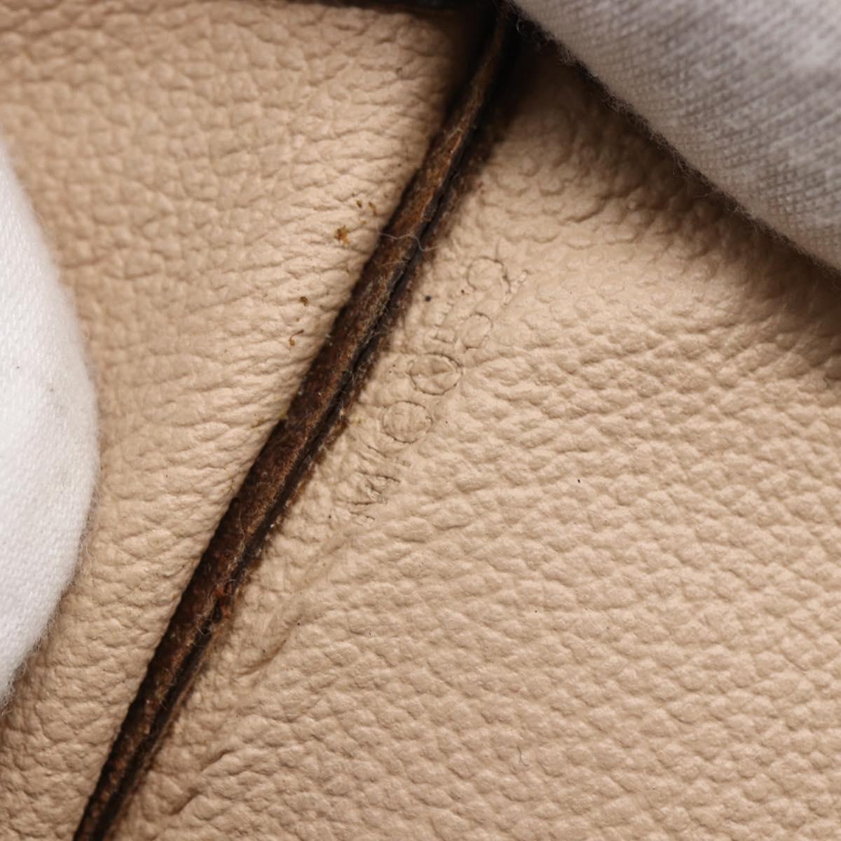 LOUIS VUITTON Monogram Sac Plat Hand Bag M51140 LV Auth 150580