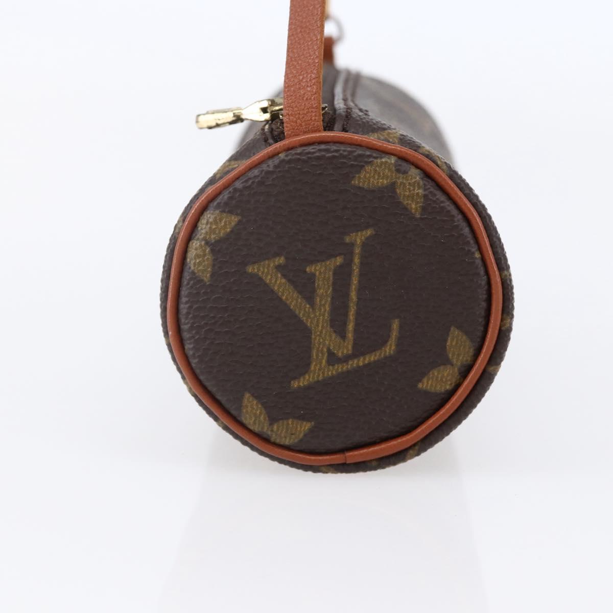 LOUIS VUITTON Monogram Papillon Pouch LV Auth 150590