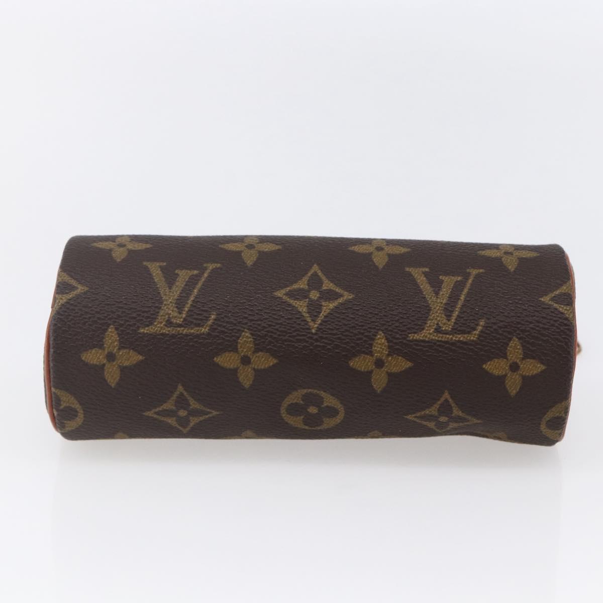 LOUIS VUITTON Monogram Papillon Pouch LV Auth 150590