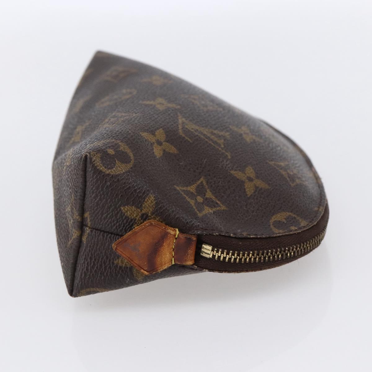 LOUIS VUITTON Monogram Pochette Cosmetic PM Pouch M43998 LV Auth 150591