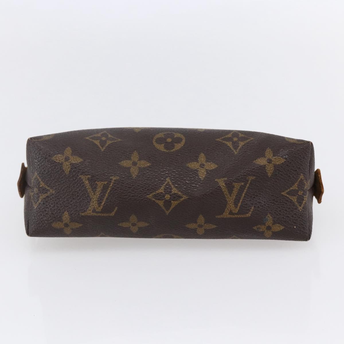 LOUIS VUITTON Monogram Pochette Cosmetic PM Pouch M43998 LV Auth 150591