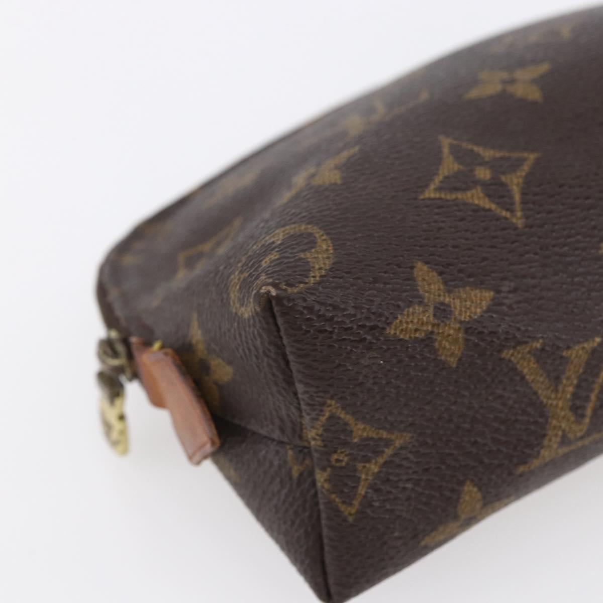LOUIS VUITTON Monogram Pochette Cosmetic PM Pouch M43998 LV Auth 150591