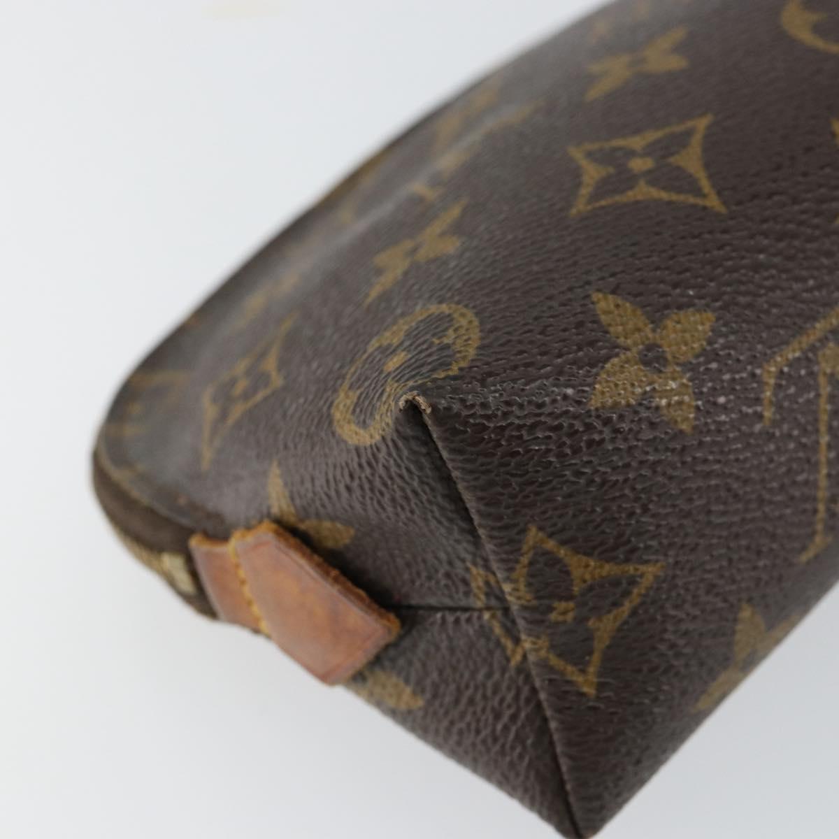 LOUIS VUITTON Monogram Pochette Cosmetic PM Pouch M43998 LV Auth 150592