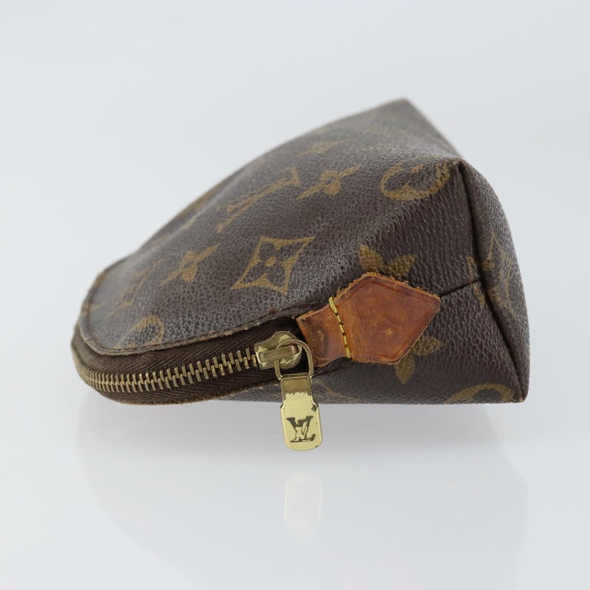 LOUIS VUITTON Monogram Pochette Cosmetic PM Pouch M43998 LV Auth 150592