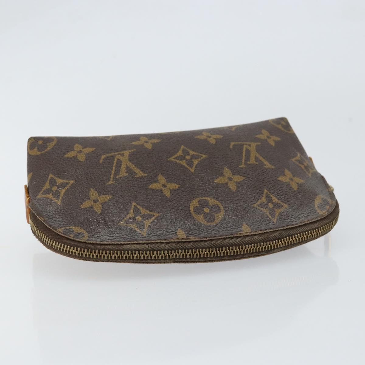 LOUIS VUITTON Monogram Pochette Cosmetic PM Pouch M43998 LV Auth 150592