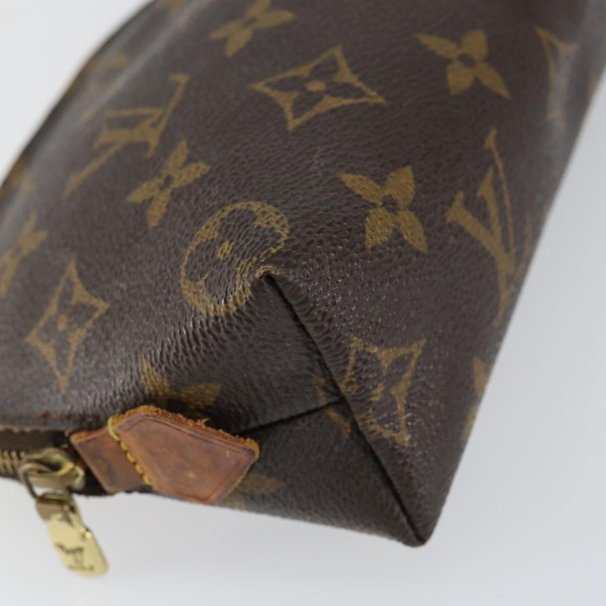 LOUIS VUITTON Monogram Pochette Cosmetic PM Pouch M43998 LV Auth 150592