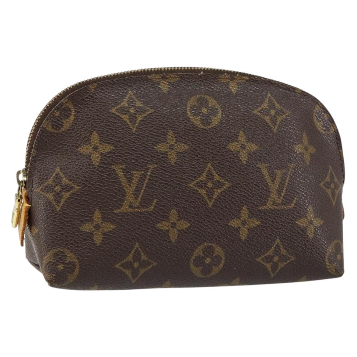 LOUIS VUITTON Monogram Pochette Cosmetic PM Pouch M43998 LV Auth 150593