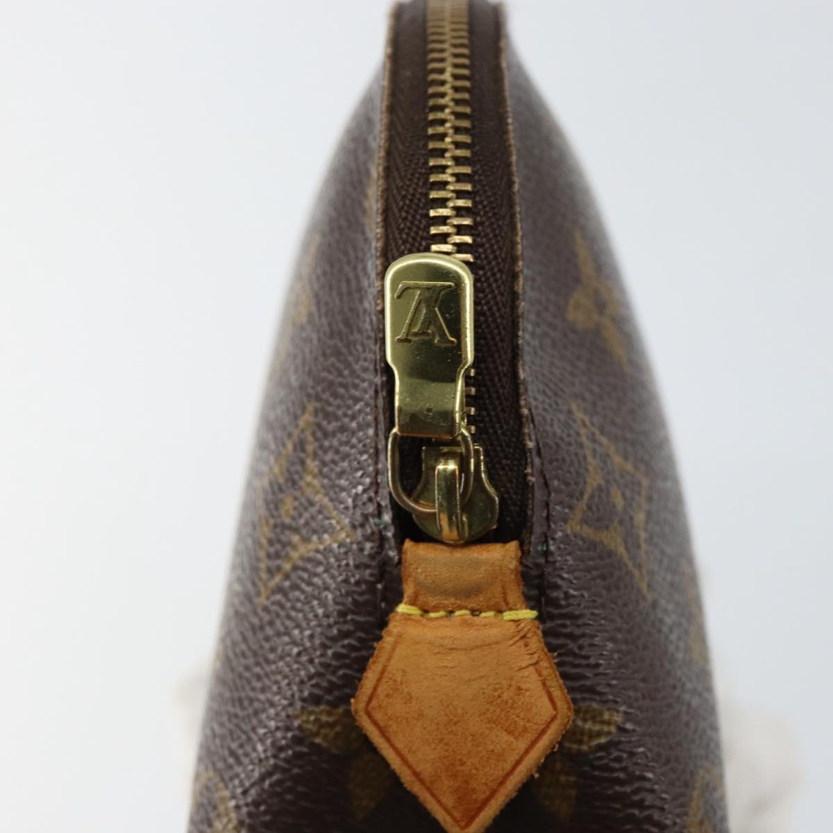LOUIS VUITTON Monogram Pochette Cosmetic PM Pouch M43998 LV Auth 150593